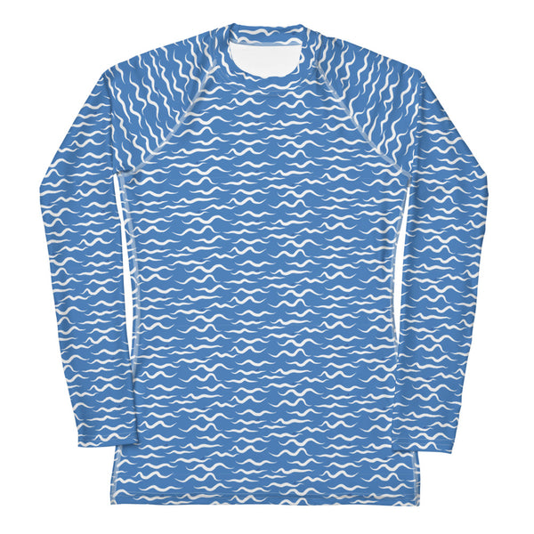Shark Waves Women's Rash Guard