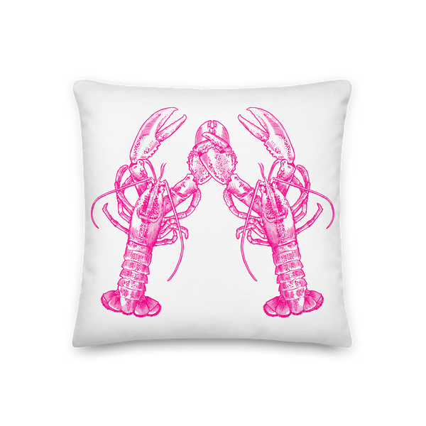 Lobster Love Premium Pillow