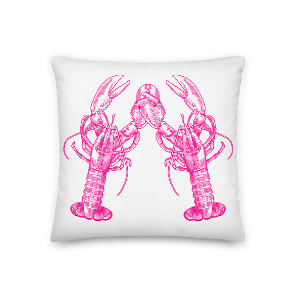 Lobster Love Premium Pillow