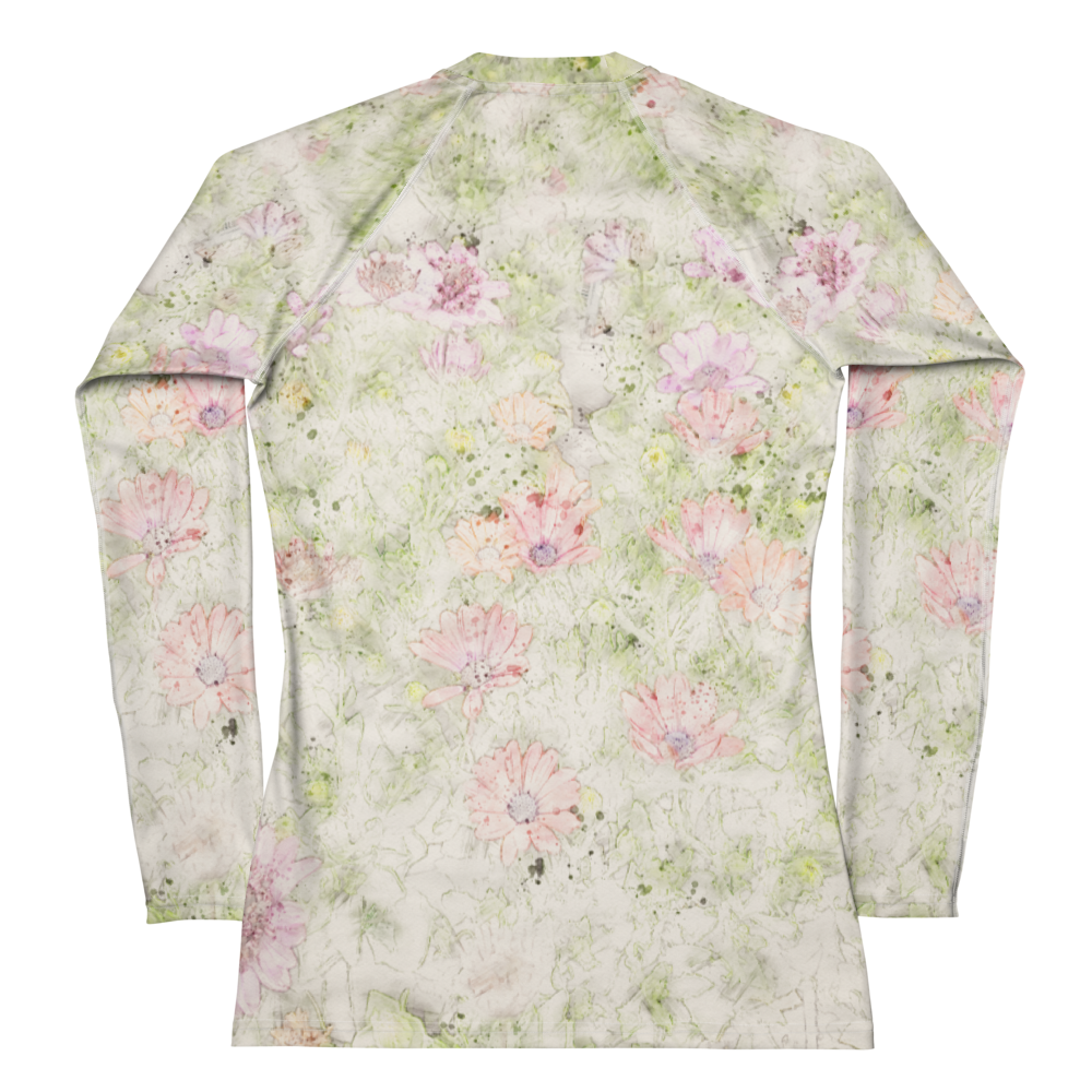 Elegant Contrast Women's Rash Guard main image 1