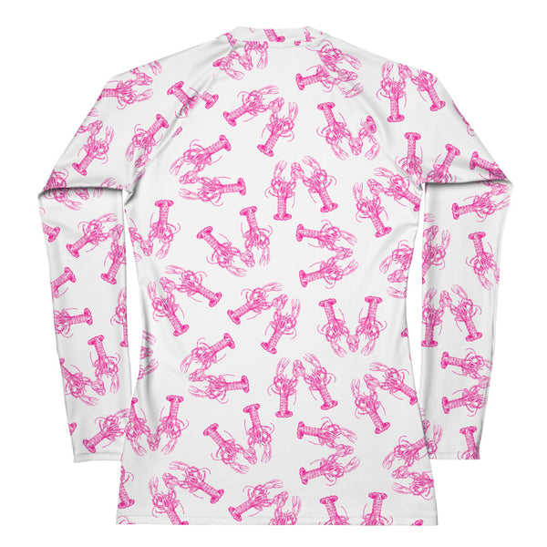 Lobster Love Women's Rash Guard