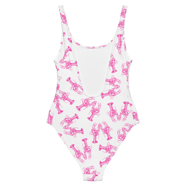 Lobster Love One-Piece Swimsuit