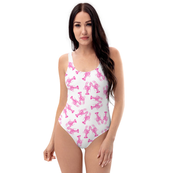 Lobster Love One-Piece Swimsuit