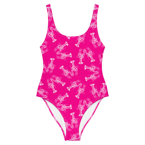 Lobster Love One-Piece Swimsuit