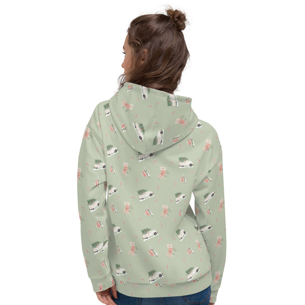 Gifts and Candy Holiday Recycled Unisex Hoodie