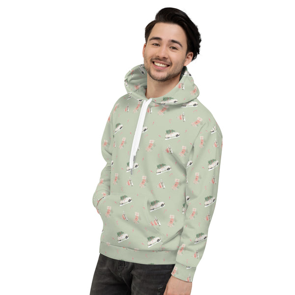 Gifts and Candy Holiday Recycled Unisex Hoodie