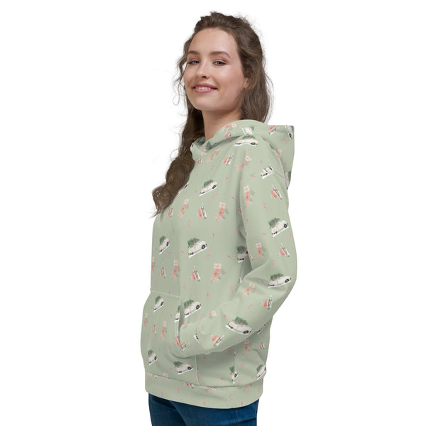 Gifts and Candy Holiday Recycled Unisex Hoodie