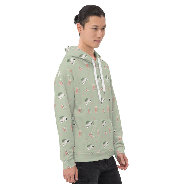 Gifts and Candy Holiday Recycled Unisex Hoodie