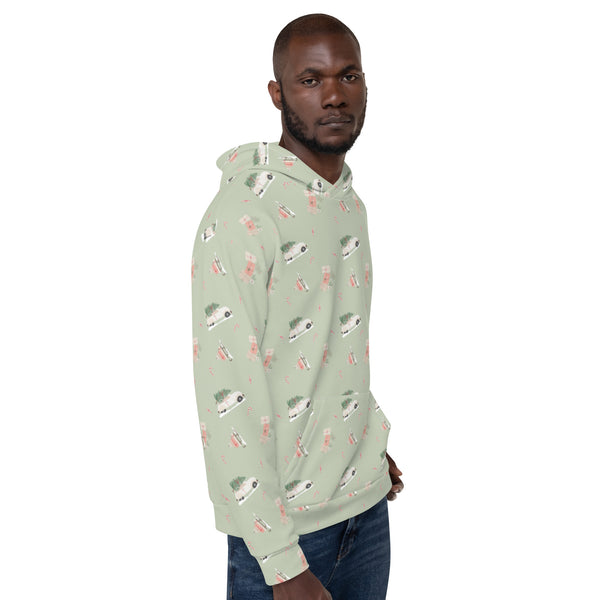 Gifts and Candy Holiday Recycled Unisex Hoodie