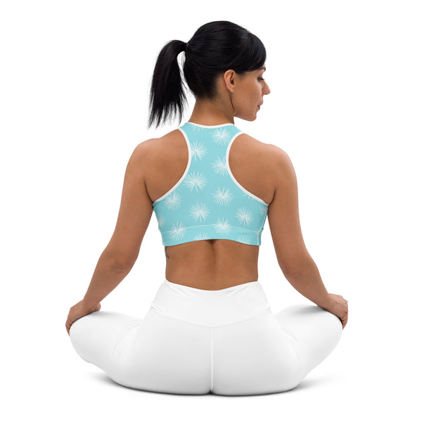 Palm Leaf Sports bra