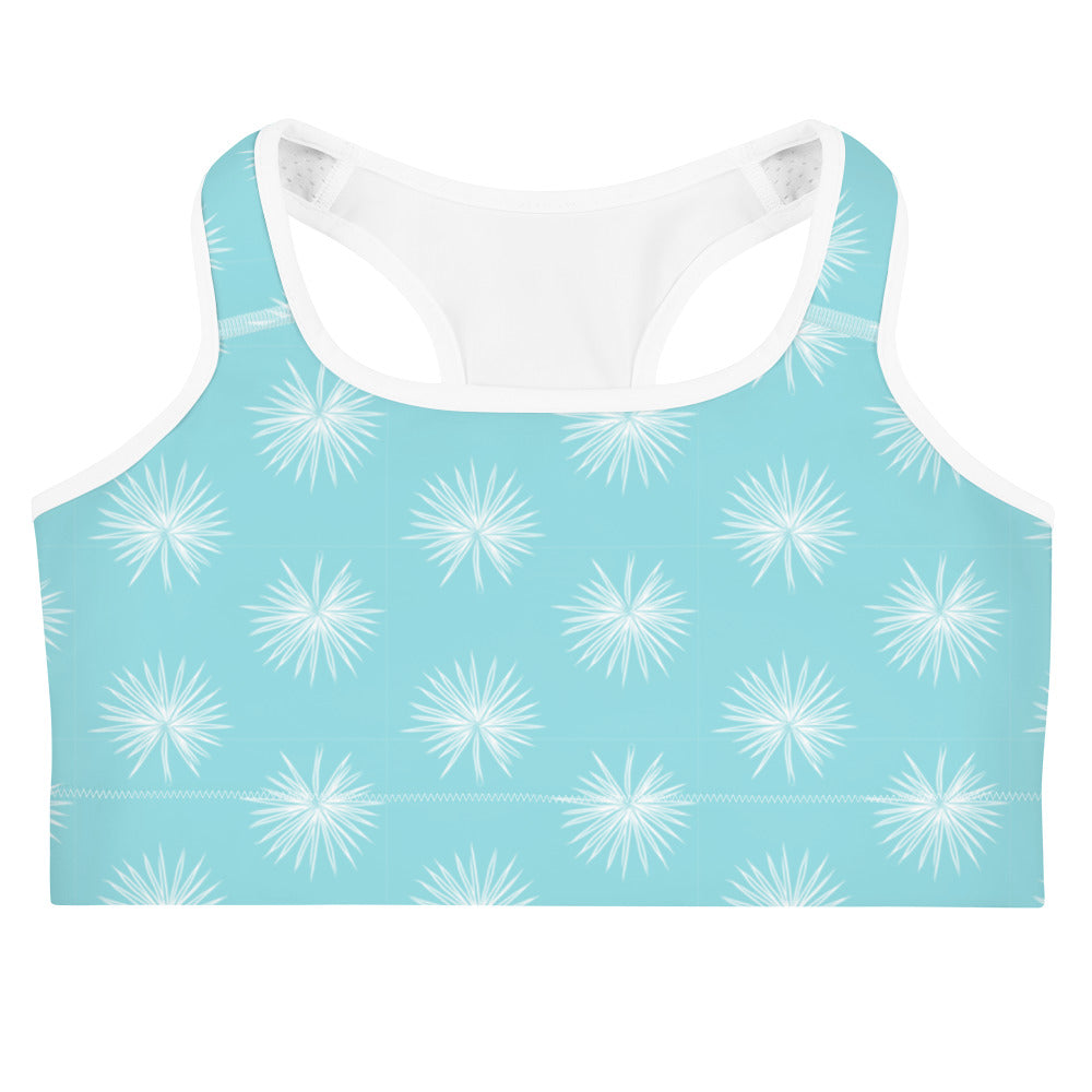 Palm Leaf Sports bra