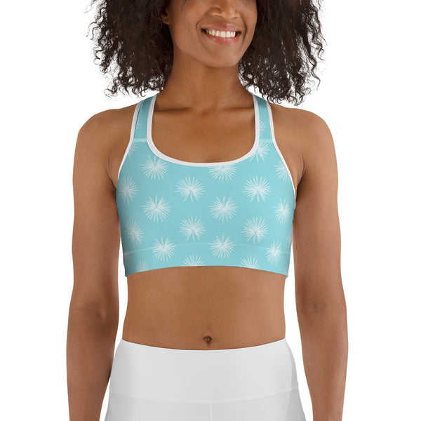 Palm Leaf Sports bra