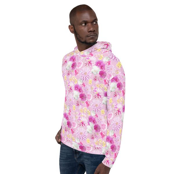 Garden Floral Unisex Hoodie Lilac