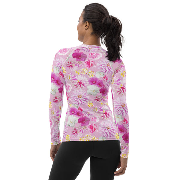 Garden Floral Women's Rash Guard