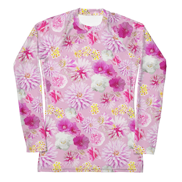 Garden Floral Women's Rash Guard