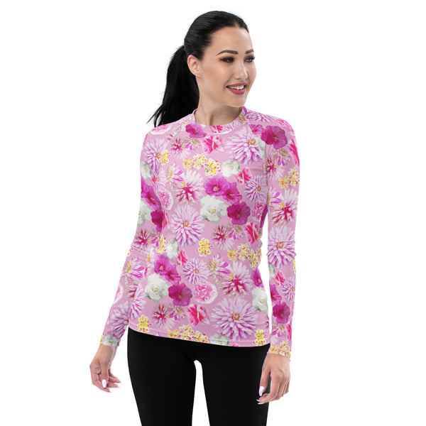 Garden Floral Women's Rash Guard