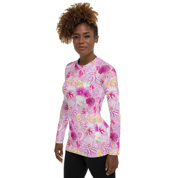 Garden Floral Women's Rash Guard