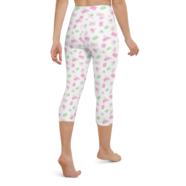 Holiday Presents Yoga Capri Leggings