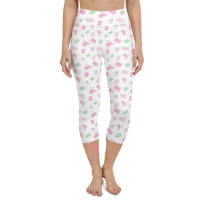 Holiday Presents Yoga Capri Leggings