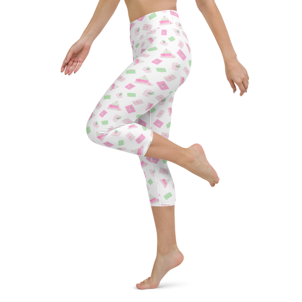 Holiday Presents Yoga Capri Leggings