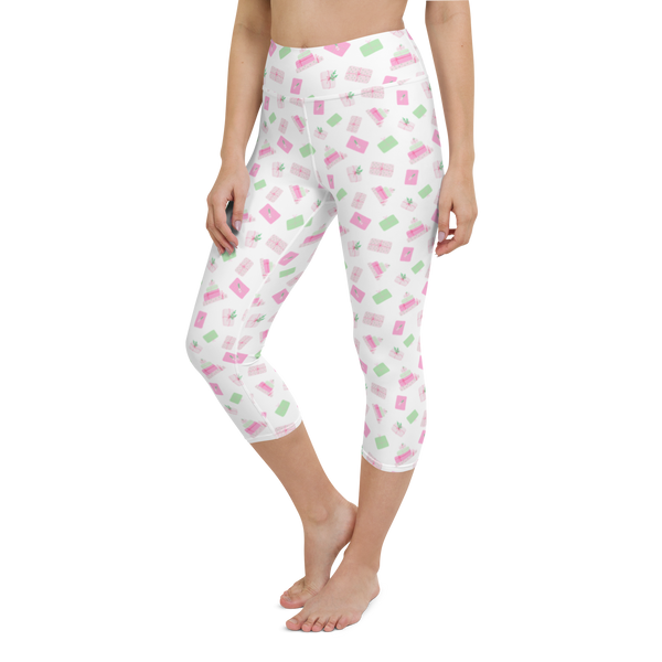 Holiday Presents Yoga Capri Leggings