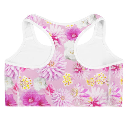 Garden Floral sports bra by The Happy Fun Shop, photo 9 of 10