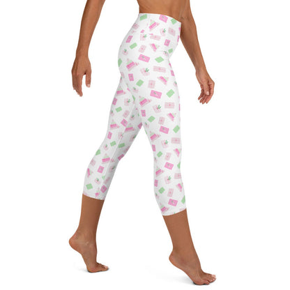 Holiday Presents Yoga Capri Leggings