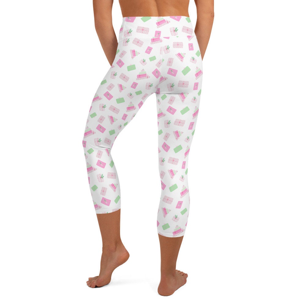 Holiday Presents Yoga Capri Leggings