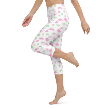 Holiday Presents Yoga Capri Leggings