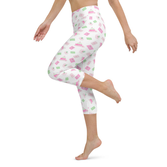 Holiday Presents Yoga Capri Leggings