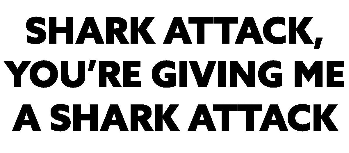 Shark Attack, You're Giving Me A Shark Attack Unisex Pastel baseball hat
