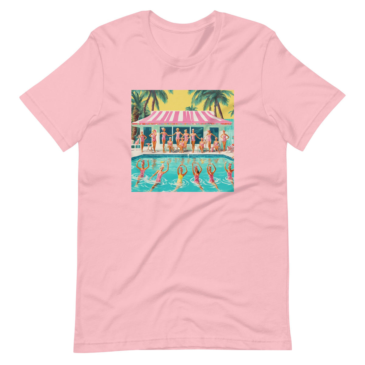 Synchronized Swimmers Unisex t-shirt