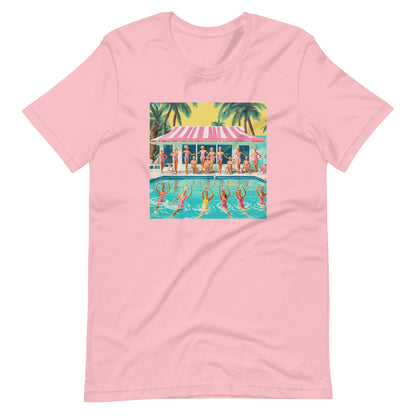 Synchronized Swimmers Unisex t-shirt