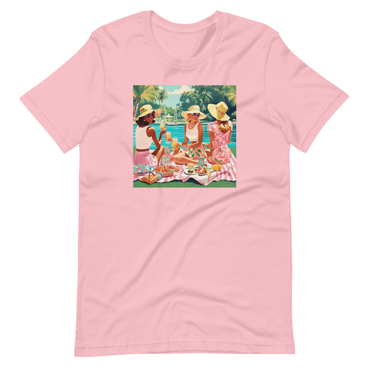 Ladies Who Picnic Unisex t-shirt