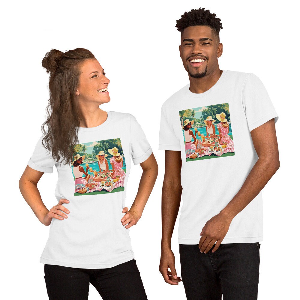 Ladies Who Picnic Unisex t-shirt