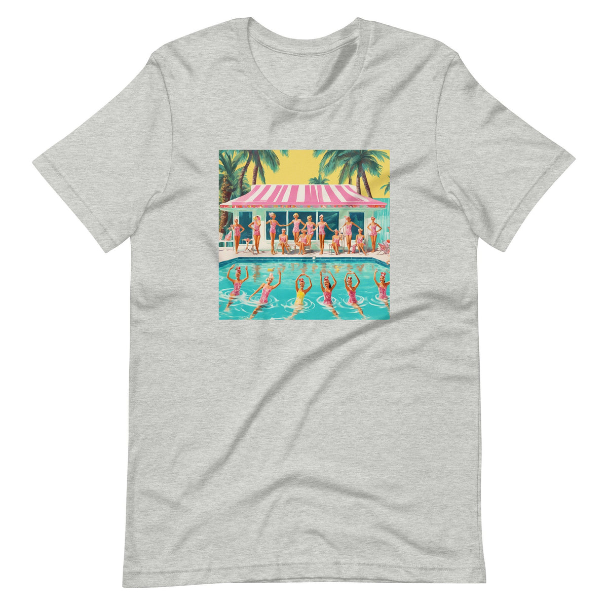 Synchronized Swimmers Unisex t-shirt