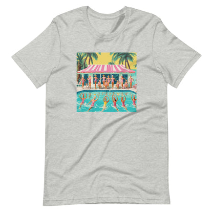 Synchronized Swimmers Unisex t-shirt