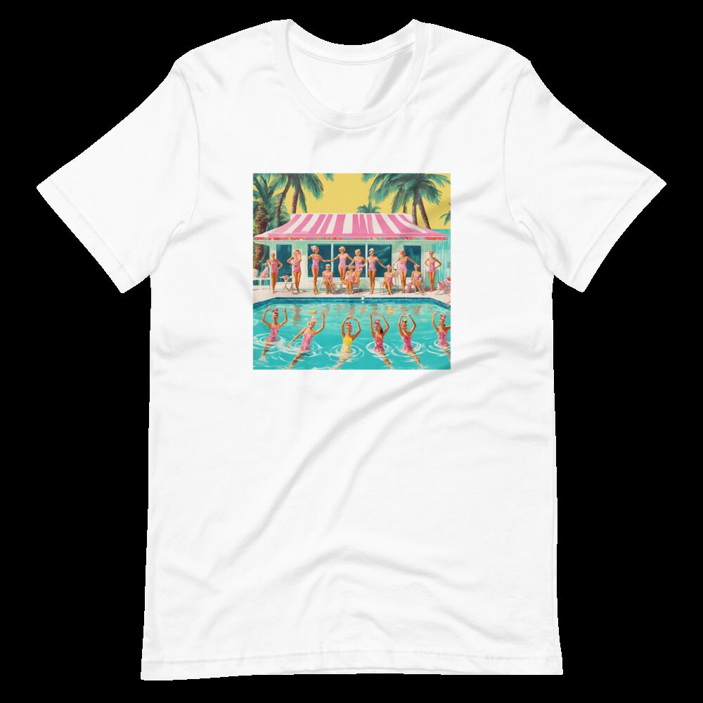 Synchronized Swimmers Unisex t-shirt