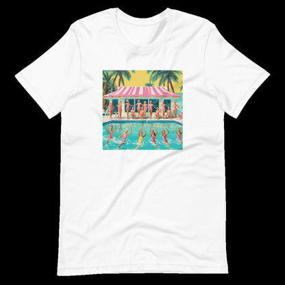 Synchronized Swimmers Unisex t-shirt