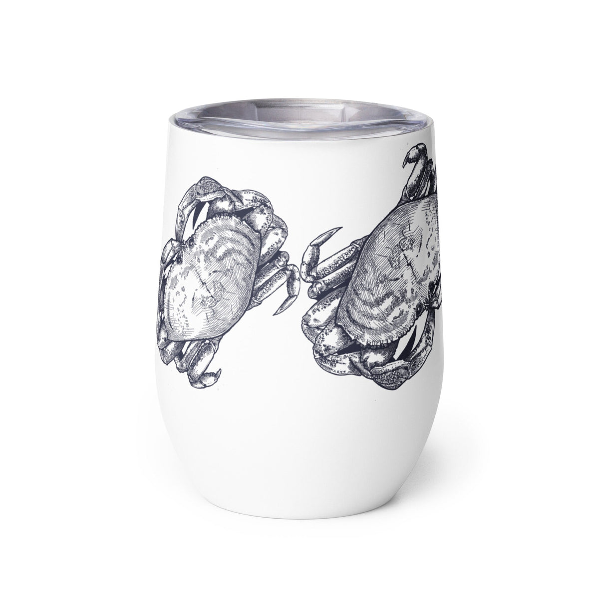 Blue Crab Coastal Wine tumbler Gift