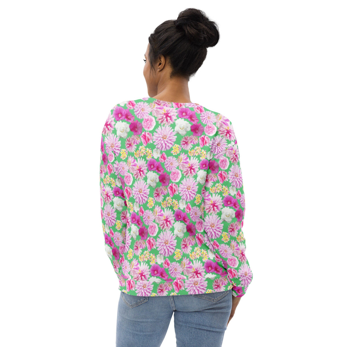 Garden Floral Spring Green Unisex Sweatshirt