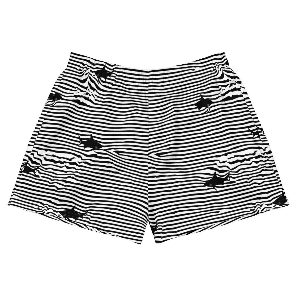 Chatham Great White Shark Stripe Women’s Recycled Athletic Shorts