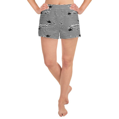 Chatham Great White Shark Stripe Women’s Recycled Athletic Shorts