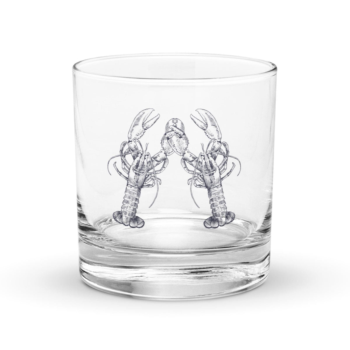 Nauti Love Lobster Rocks glass