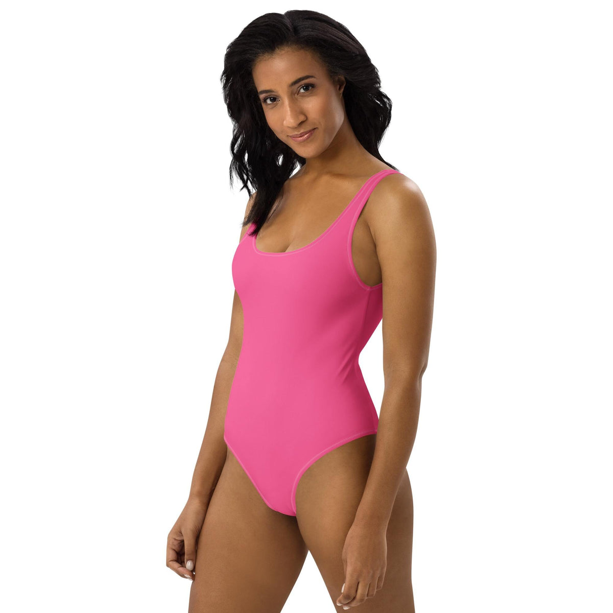 Happy Pink One-Piece Swimsuit