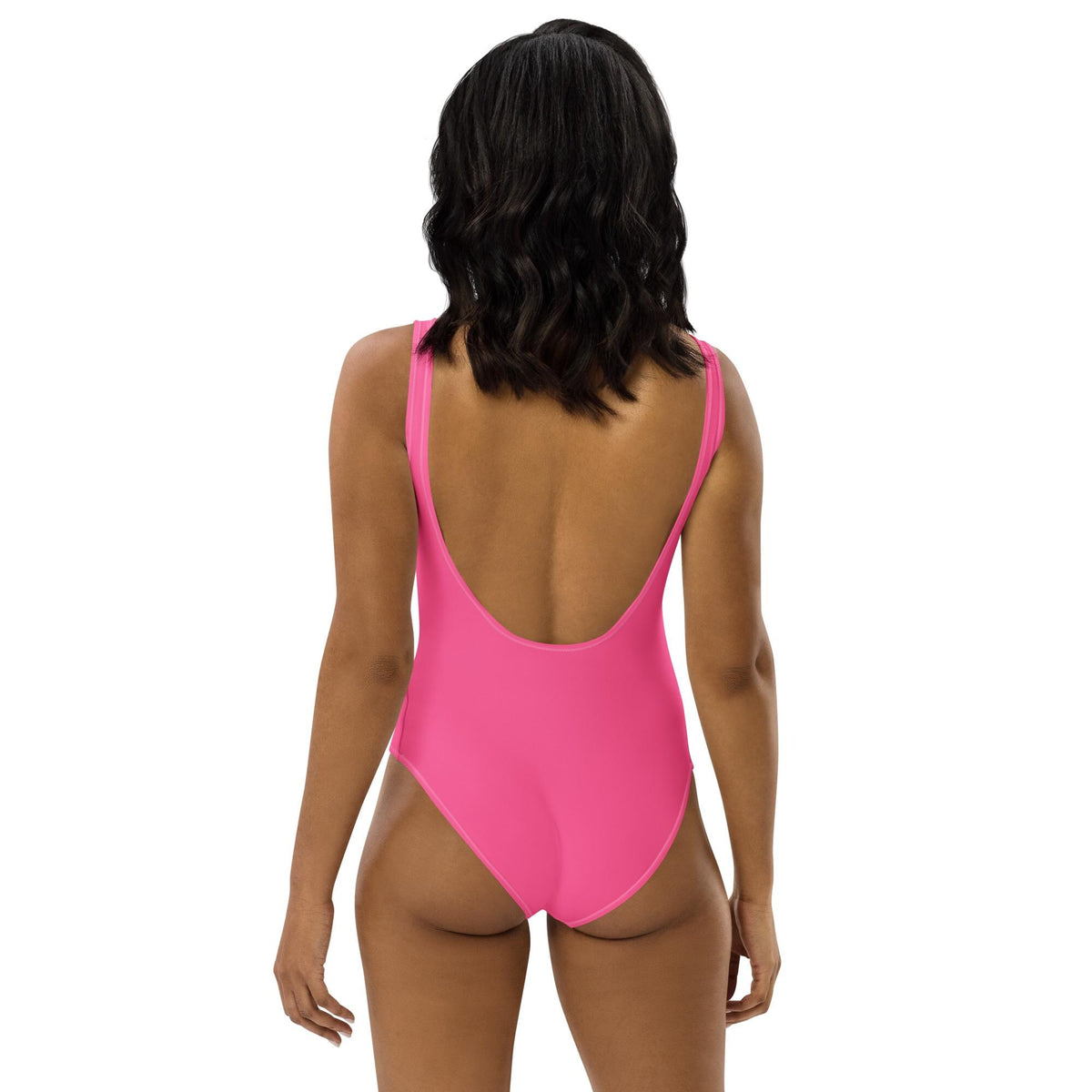 Happy Pink One-Piece Swimsuit
