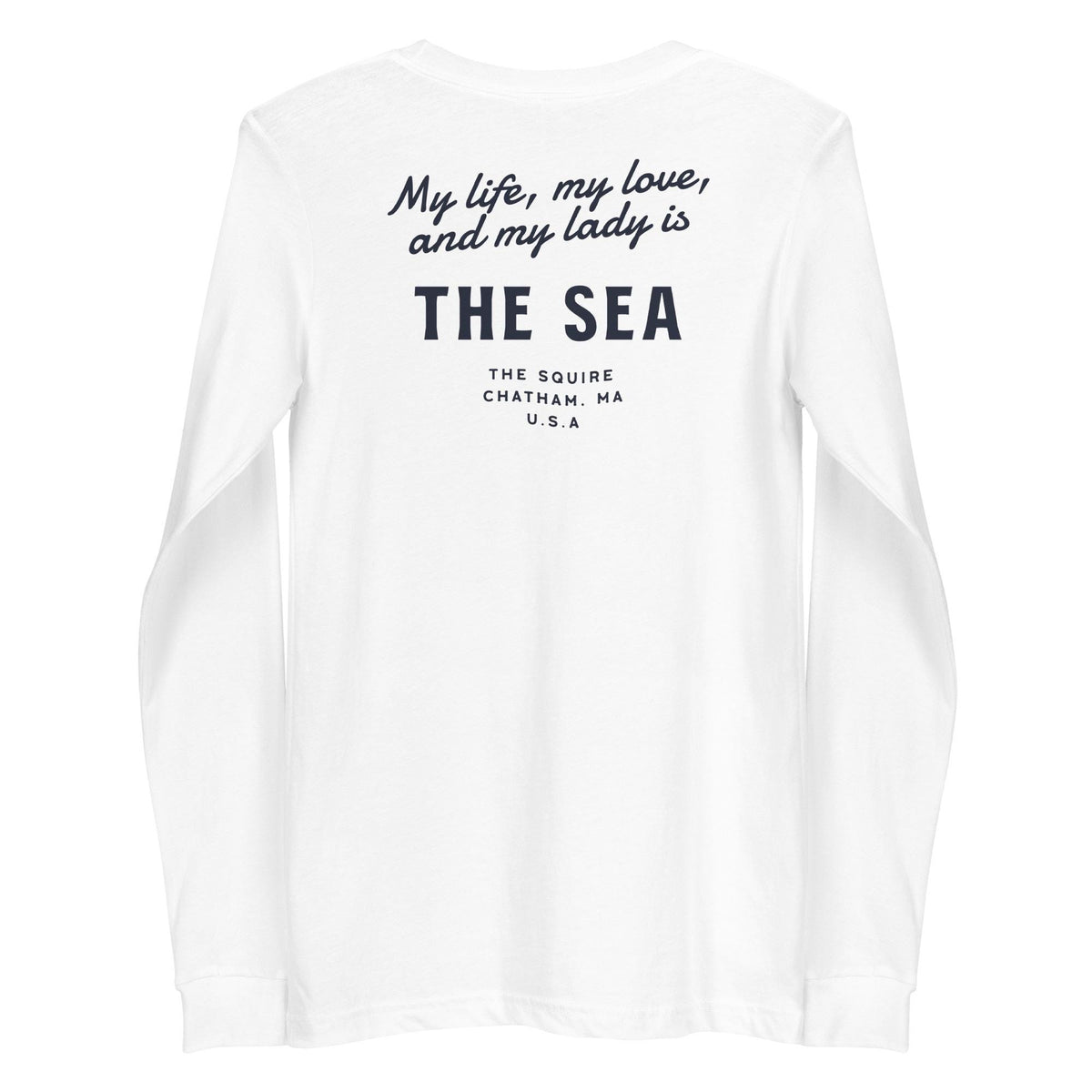 Did I Meet You At The Squire? Unisex Long Sleeve Tee