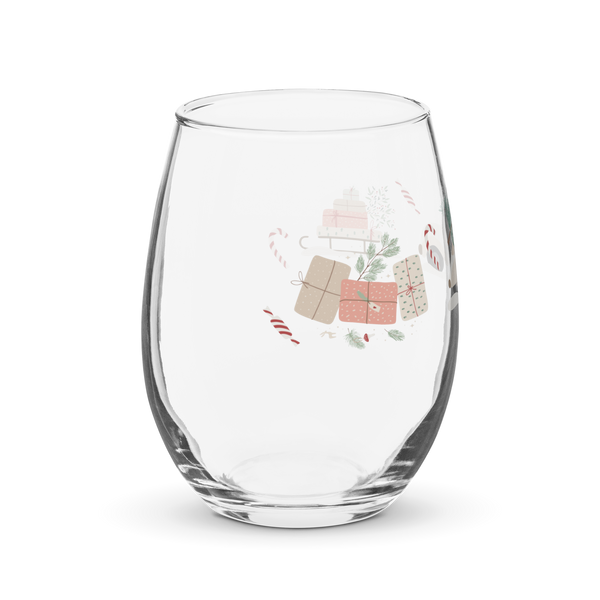 Gifts and Candy Stemless wine glass