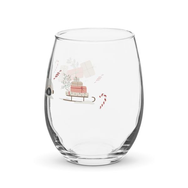 Gifts and Candy Stemless wine glass
