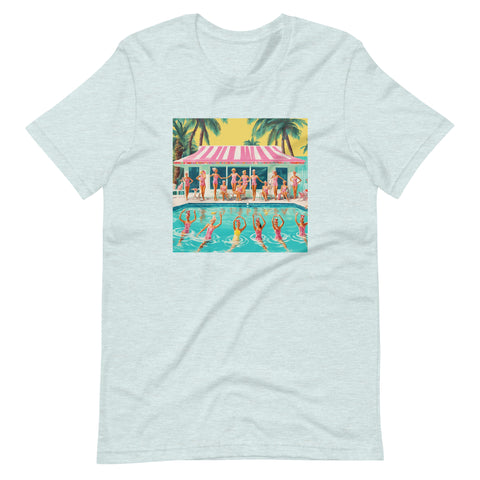 Synchronized Swimmers Unisex t-shirt